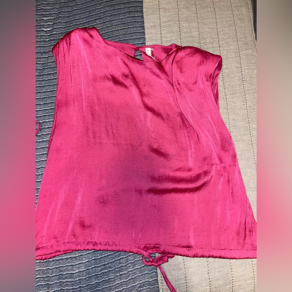 Pink blouse